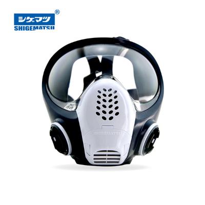 日本重松SHIGEMATSU 双罐防尘防毒面具