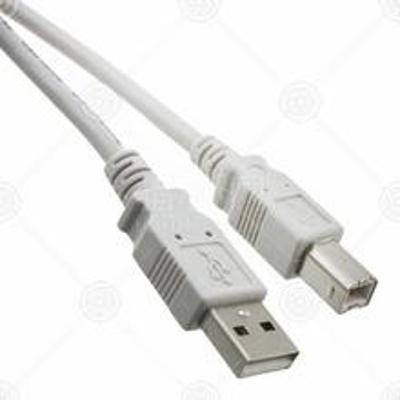 控制电缆 30-3007-6 CABLE USB 2.0 A MALE/ B MALE 6'