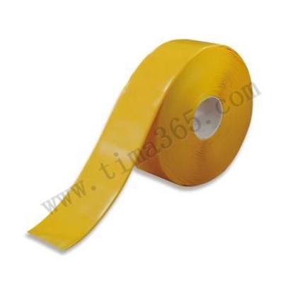 安赛瑞SAFEWARE AGV磁条保护胶带 1mm厚PVC基材 50mm*30m 黄色 11996