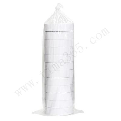 得力DELI  30403 棉纸双面胶带 24mmｘ10y 12卷/袋 (单位：袋) 白(100003861)