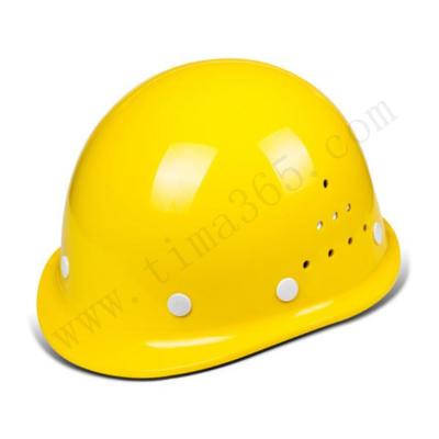 哈尔滨金邦 黄色安全帽 黄色圆形透气