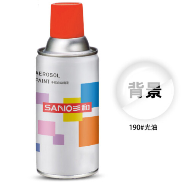 三和SANO 190# 防锈 防腐 聚氨酯清漆 亮光(透明无色) 350ml/瓶 (单位：瓶)