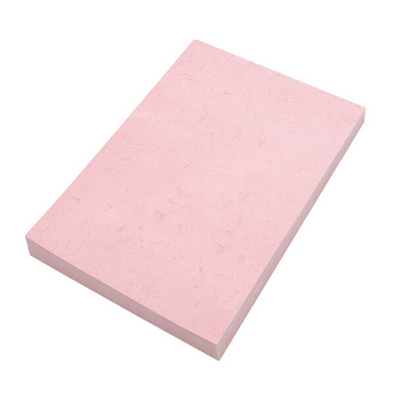 优玛仕 优玛仕皮纹纸A4/180G/100张/包(单位：包)粉红色