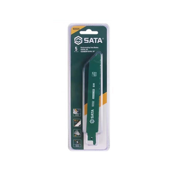 世达SATA 93332S 150*19*0.9mm 1.4mm/18T 往复锯条 5片/盒 (单位:盒)