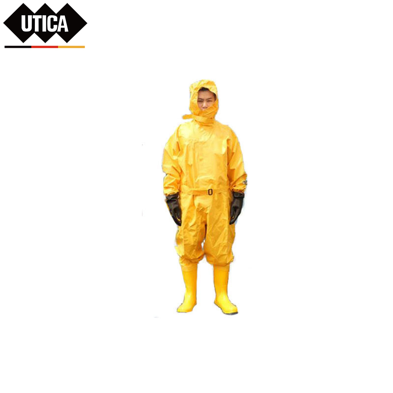 优迪佧UTICA 消防服训练服二级半封闭轻型防化服(橙黄色)包袋装